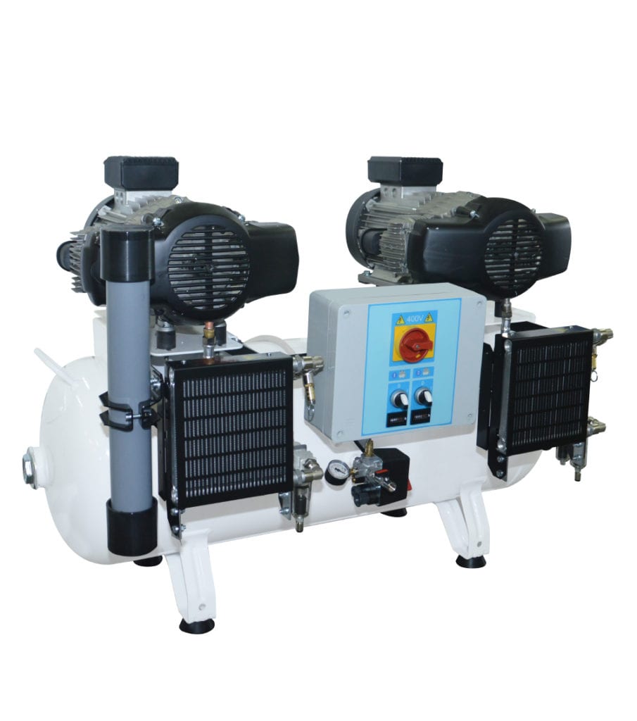 Compresseur dentaire PURE AIR 100-30 TANDEM PRIME M - MGF France