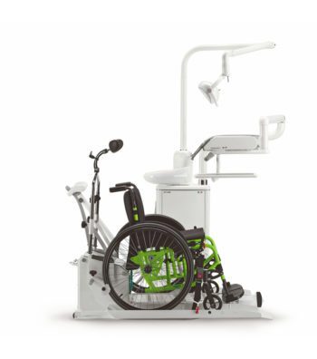 Socle pour fauteuil dentaire destiné aux patients à mobilité réduite Libra