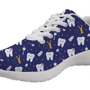 Baskets motifs dentaires