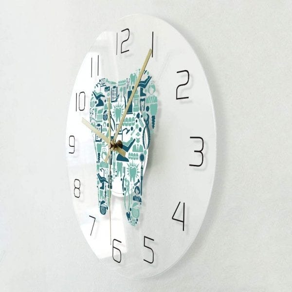 Horloge murale cabinet dentaire – Image 2