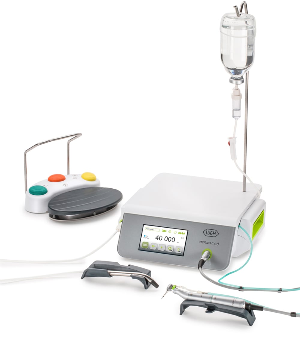 Moteur d’implantologie Implantmed Plus et Module Piezomed - W&H