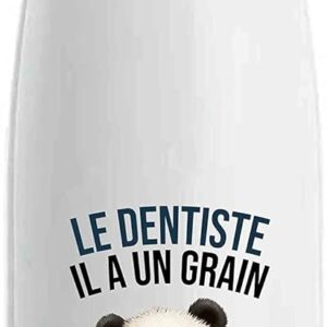Bouteille Isotherme Le Dentiste Panda Café