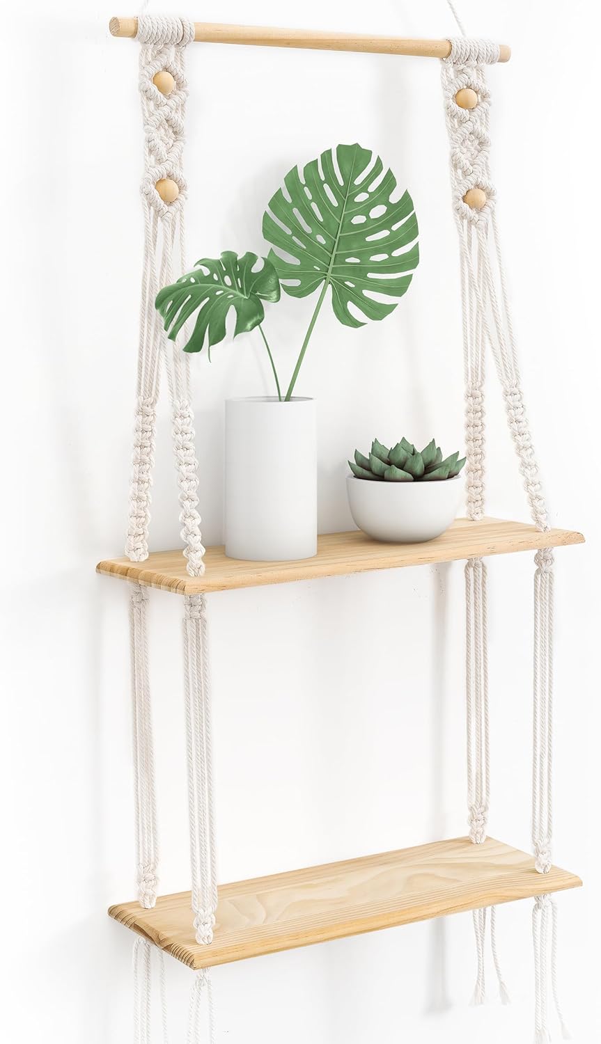 Etagère murale en bois salle d'attente cabinet dentaire